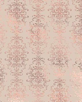 portada Rose Gold and Ivory Composition Not - Large Ruled Not - 8X10 Lined Not (Softcover Journal 