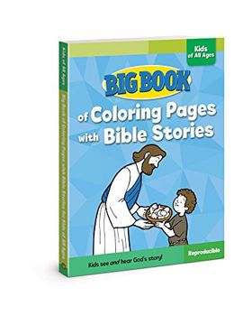 portada Big Book of Coloring Pages With Bible Stories for Kids of all Ages (Big Books) 