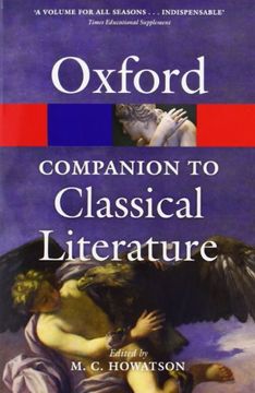 portada The Oxford Companion to Classical Literature (Oxford Quick Reference) (en Inglés)