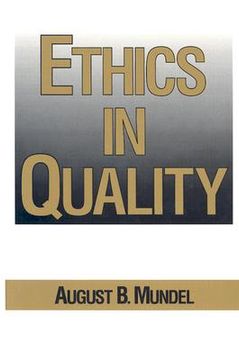 portada ethics in quality (en Inglés)