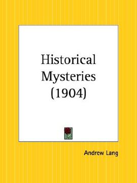 portada historical mysteries