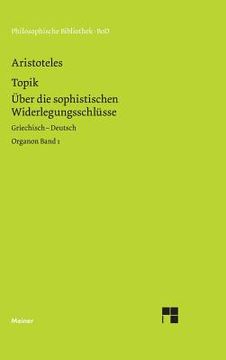 portada Organon / Organon. Band 1: Topik (en Alemán)