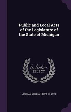 portada Public and Local Acts of the Legislature of the State of Michigan (in English)