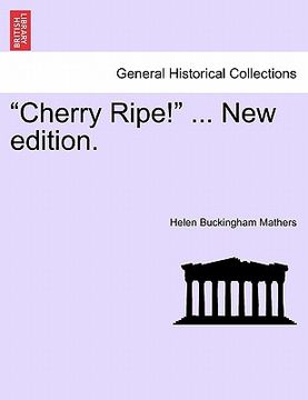 portada cherry ripe! ... new edition. (en Inglés)