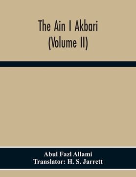 portada The Ain I Akbari (Volume Ii) (en Inglés)