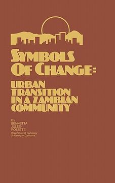 portada symbols of change: urban transition in a zambian community (en Inglés)