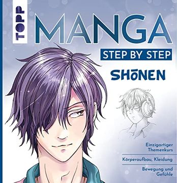 portada Manga Step by Step Sh? Nen: Einzigartiger Themenkurs? Körperaufbau, Kleidung, Bewegung und Gefühle (en Alemán)