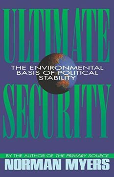 portada Ultimate Security: The Environmental Basis of Political Stability (en Inglés)
