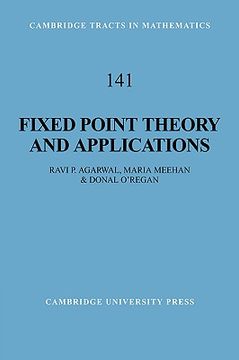 portada Fixed Point Theory and Applications Hardback (Cambridge Tracts in Mathematics) (en Inglés)