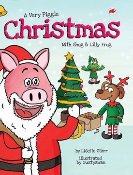 portada A Very Piggle Christmas: With Shog and Lilly Frog (en Inglés)