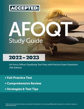 portada AFOQT Study Guide 2022-2023: Air Force Officer Qualifying Test Prep with Practice Exam Questions [4th Edition]