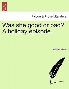 portada was she good or bad? a holiday episode. (in English)