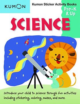 portada Science Sticker Activity Book (Kumon Sticker and Activity) (Kumon Sticker Activity) (in English)