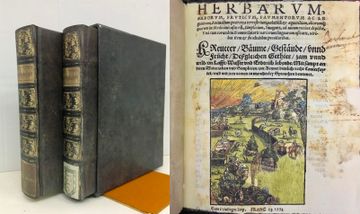 portada Herbaru, Arborum, Fruticum, Frumentorum ac Leguminum: Animalia, p Raeterea, Terrestrium.   (Ed. Bilingue)