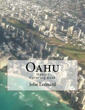 portada Oahu, Hawaii Coloring Book: Color Your Way Through Tropical Oahu, Hawaii