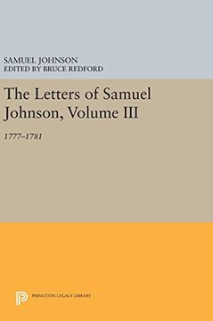 portada The Letters of Samuel Johnson, Volume Iii: 1777-1781: 3 (Princeton Legacy Library) 