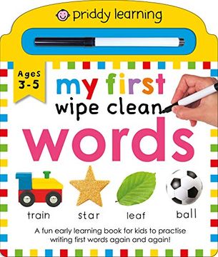 portada My First Wipe Clean Words (en Inglés)