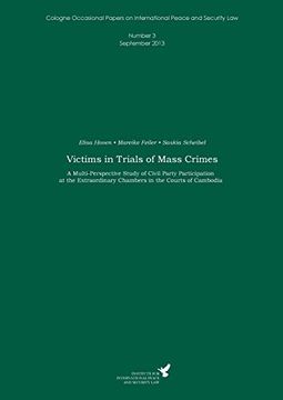 portada Victims in Trials of Mass Crimes (en Inglés)