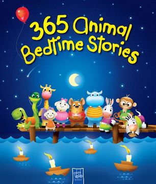 portada 365 One-Minute Animal Bedtime Stories (en Inglés)