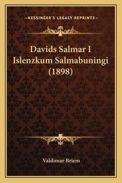 portada Davids Salmar I Islenzkum Salmabuningi (1898)