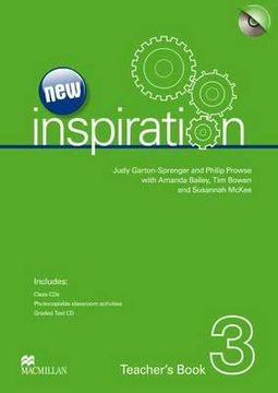 portada New Inspiration Level 3: Teacher's Book, Test cd and Audio cd Pack (en Inglés)