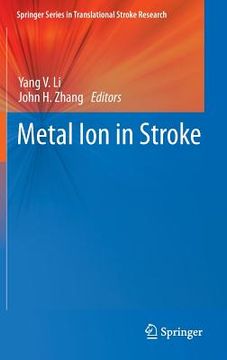 portada metal ion in stroke (en Inglés)