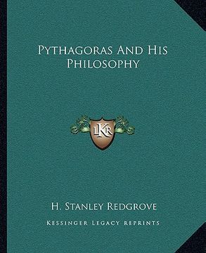 portada pythagoras and his philosophy (en Inglés)