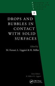 portada Drops and Bubbles in Contact with Solid Surfaces (en Inglés)