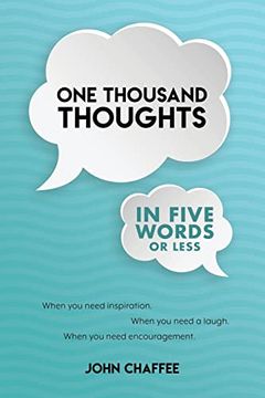 portada One Thousand Thoughts in Five Words or Less (en Inglés)