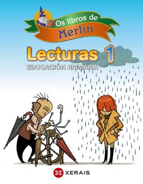 portada E. P. - Lecturas 1º (G). Os Libros De Merlin (2013)