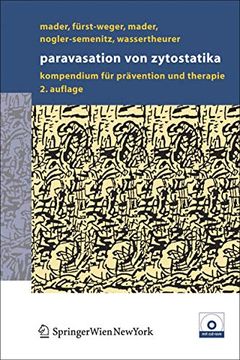 portada Paravasation Von Zytostatika: Ein Kompendium Für Prävention Und Therapie (en Alemán)