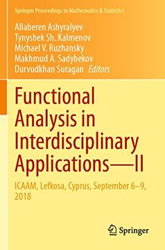 portada Functional Analysis in Interdisciplinary Applicationsii 