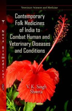 portada contemporary folk medicines of india to combat human and veterinary diseases and conditions