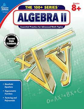 portada Algebra II, Grades 8 - 10 (The 100+ Series™) (en Inglés)