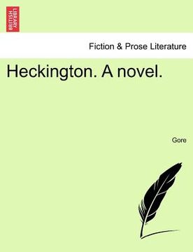 portada heckington. a novel. (en Inglés)