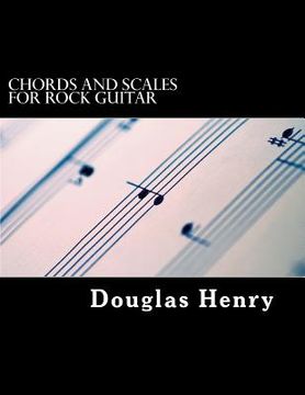 portada Chords and Scales for Rock Guitar (en Inglés)