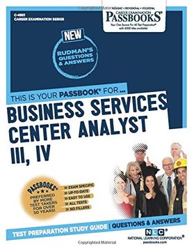portada Business Services Center Analyst Iii, iv (in English)