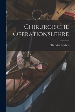 portada Chirurgische Operationslehre (en Alemán)