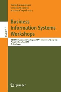 portada business information systems workshops (en Inglés)