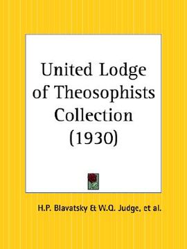 portada united lodge of theosophists collection (in English)