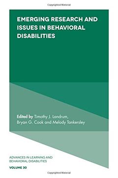 portada Emerging Research and Issues in Behavioral Disabilities (Advances in Learning and Behavioral Disabilities) (en Inglés)
