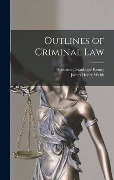 portada Outlines of Criminal Law (en Inglés)