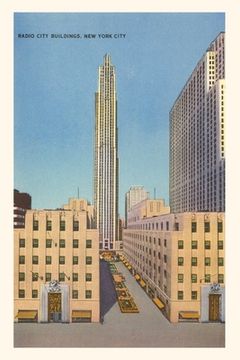 portada Vintage Journal Radio City Buildings, New York City (in English)
