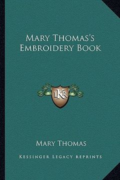 portada mary thomas's embroidery book (in English)