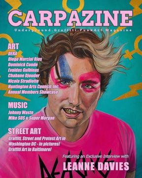 portada Carpazine Art Magazine Issue Number 24: Underground. Graffiti. Punk Art Magazine (en Inglés)
