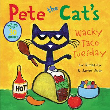 portada Pete the Cat’S Wacky Taco Tuesday (en Inglés)