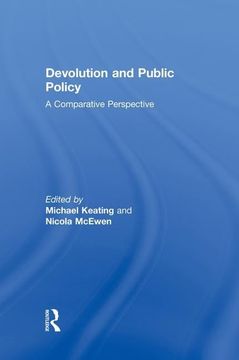 portada Devolution and Public Policy (in English)
