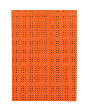 portada Orange on Grey Journal: Unlined a5 (in Spanish)