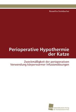 portada Perioperative Hypothermie Der Katze