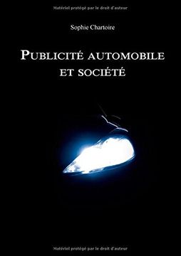 portada Publicité automobile et société (French Edition)